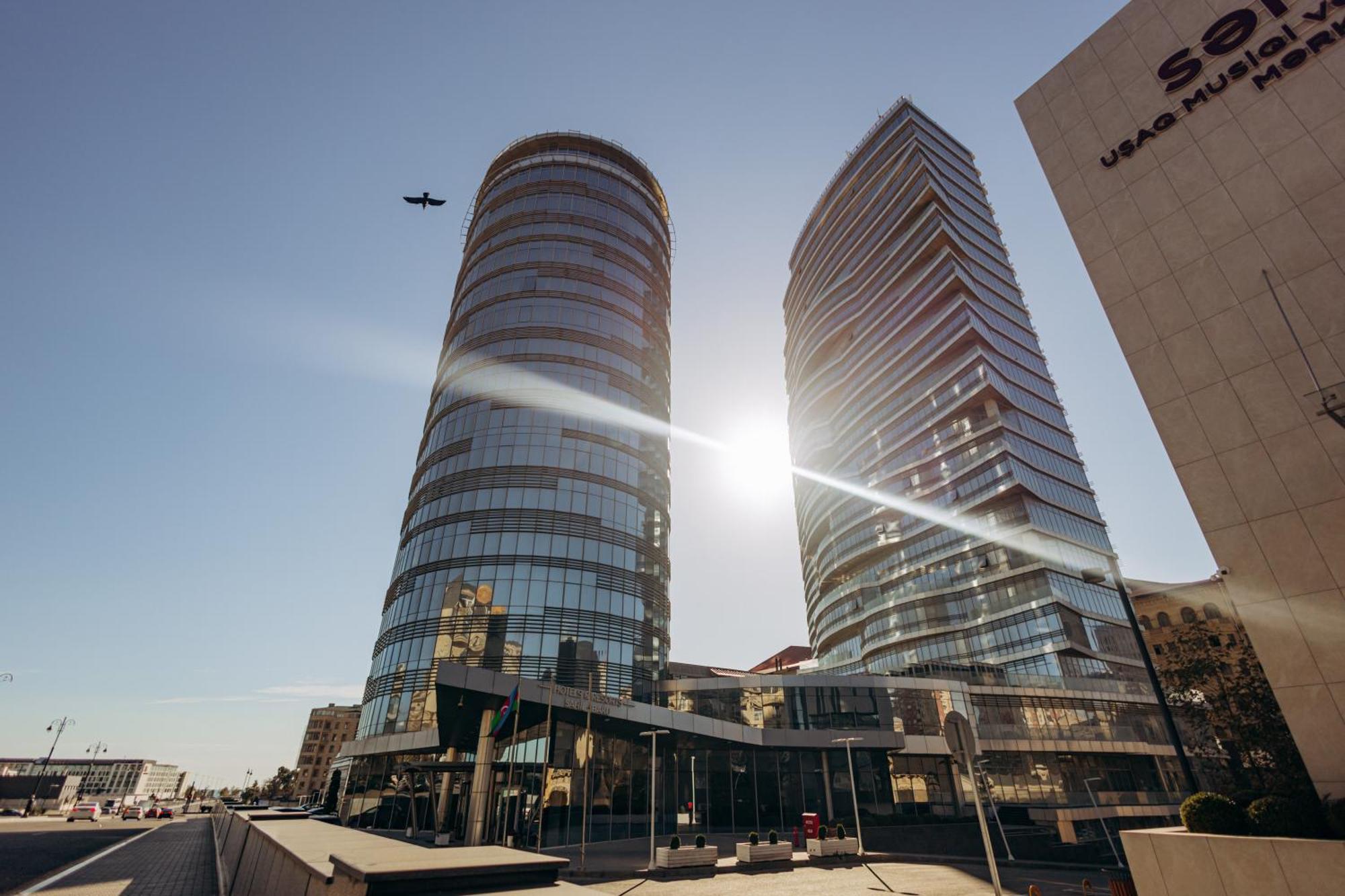 Qafqaz Sahil Hotel Baku Exterior foto